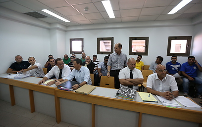 הדיון בהתאחדות בנושא אום אל פאחם (צילום: אורן אהרוני) (צילום: אורן אהרוני)
