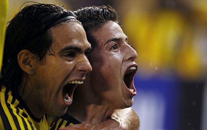 ניצחון - והם בברזיל. פלקאו ורודריגס (צילום: רויטרס) (צילום: רויטרס)