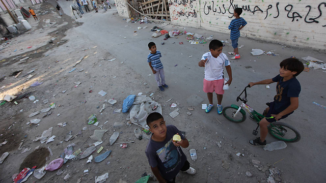 Palestinian children living in East Jerusalem. (Photo: Gil Yohanan)