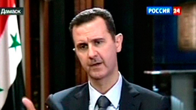 Bashar Assad (Photo: Reuters) (Photo: Reuters)