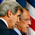 Kerry (L) and Lavrov