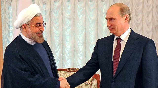 Iranian President Rouhani and Russian President Putin (Photo: AFP) (Photo: AFP)