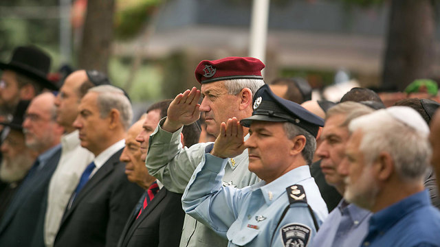 Ceremony in Mount Herzl (Photo: Noam Moshkovitz) (Photo: Noam Moshkovitz)