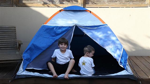 אל תבנו עליו לשימוש ארוך טווח. אוהל וויילד קאט (צילום: שאול גולן) (צילום: שאול גולן)