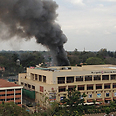 Smoke rises from Nairobi's Westgate mall