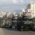 Lebanese army forces in Dahiya