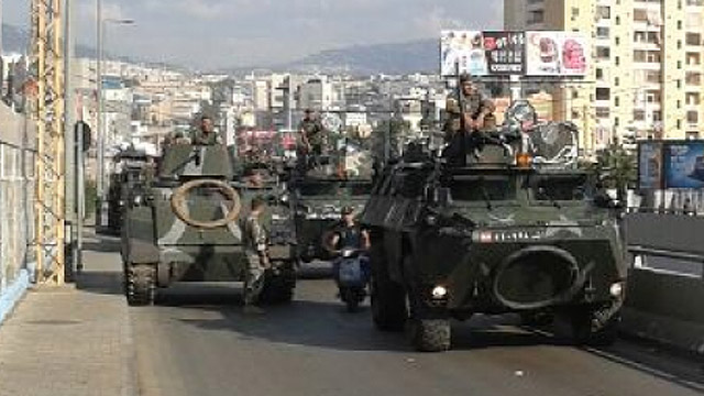 צבא לבנון נכנס לדאחייה לפני כשבוע ()