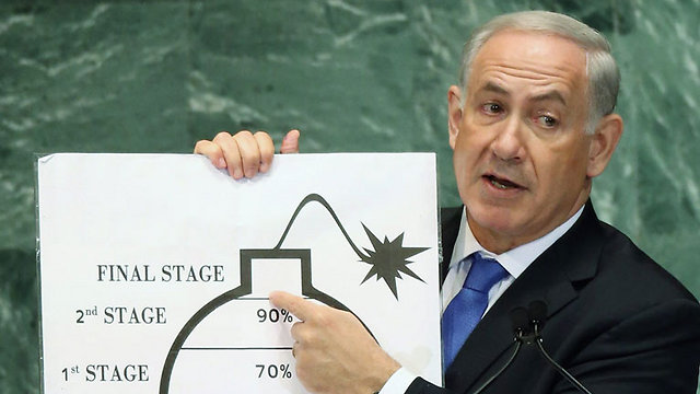 Prime Minister Netanyahu addressing Congress in 2012 (Photo: AFP)
