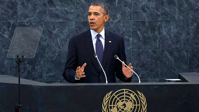אובמה נואם באו"ם (צילום: רויטרס) (צילום: רויטרס)