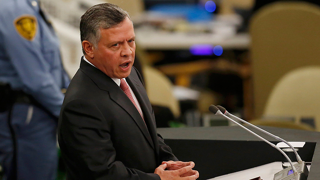 King Abdullah of Jordan: Root problem is world's failure to "defend Palestinian rights" (Photo: Reuters) (Photo: Reuters)