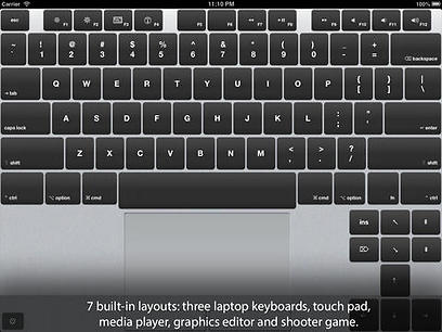 אפליקציית Air Keyboard לאייפד ()