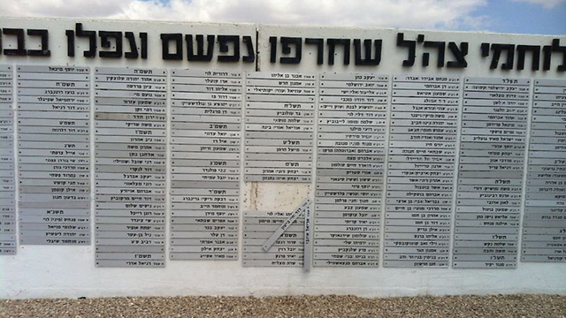 Defaced memorial (Photo: Judaea and Samaria police ) (Photo: Judaea and Samaria police )