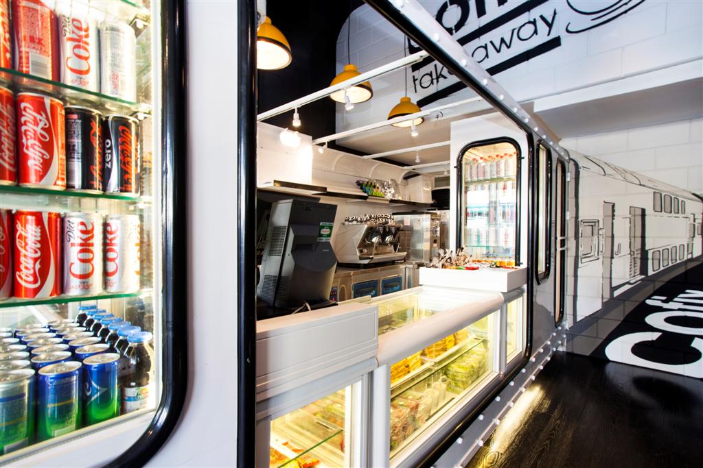 Cofix. Entire menu for NIS 5 