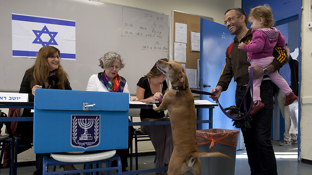 Voting in Tel Aviv (Archive Photo: EPA)