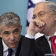 Yair Lapid and Benjamin Netanyahu