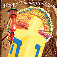 Celebrate with Hanukkah turkey, Thanksgiving dreidel 