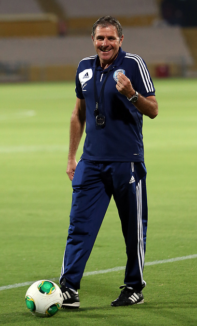 מאמן נבחרת ישראל, אלי גוטמן (צילום: עוז מועלם) (צילום: עוז מועלם)