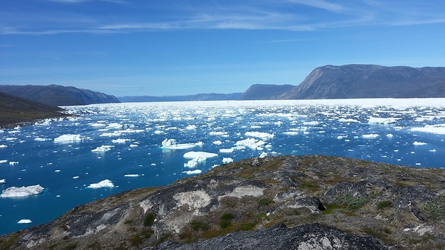 ים הקרחונים באזור Kapisillit (צילום: עודד פיכמן) (צילום: עודד פיכמן)