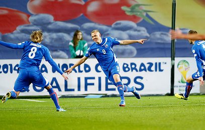 איסלנד. מנמושה לנבחרת חזקה (צילום: AFP) (צילום: AFP)