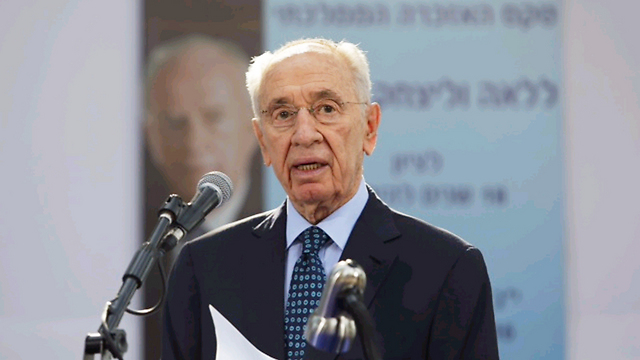 Peres. 'Murder will never be forgiven' (Photo: Ohad Zwigenberg)