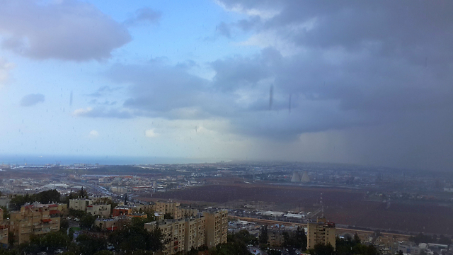 מפרץ חיפה (צילום: שרון כהן) (צילום: שרון כהן)