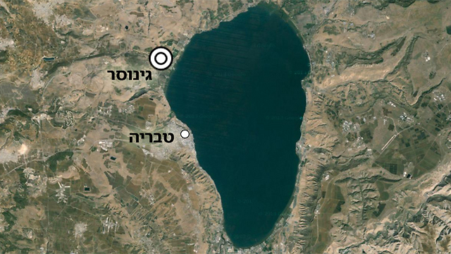 מוקד רעש האדמה בצפון  (צילום: google maps) (צילום: google maps)