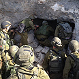 Soldiers near the cave