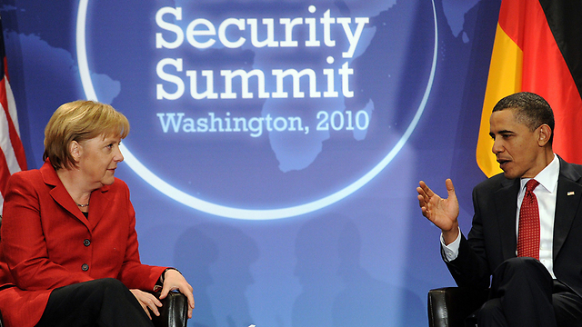 אובמה סירב לומר אם ידע על הציתות למרקל (צילום: AFP) (צילום: AFP)