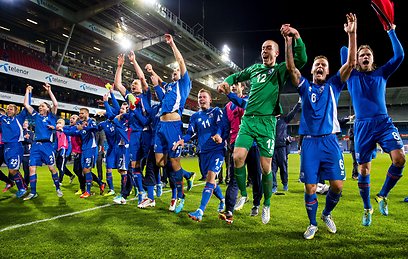 יכולים לקבוע שני שיאים. האיסלנדים (צילום: AFP) (צילום: AFP)