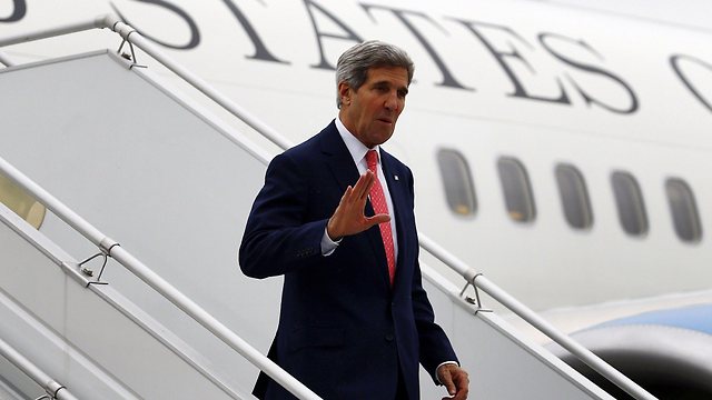 Kerry in Geneva: No nuclear deal yet (Photo: AFP)