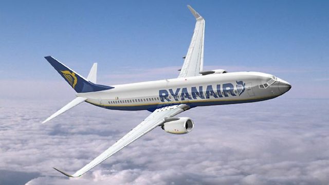 Ryanair plane. Flying soon to Israel?    