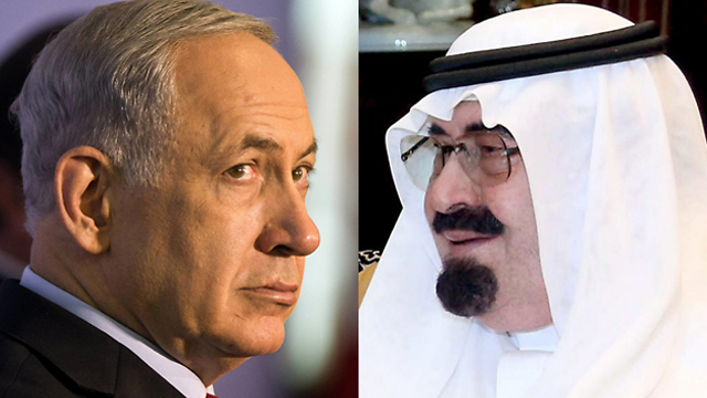 Shared interests, but… King Abdullah and Netanyahu (Photos: EPA, AP)
