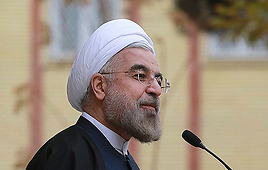 Rouhani delivers a speech on the nuclear deal (Photo: AP) (Photo: AP)
