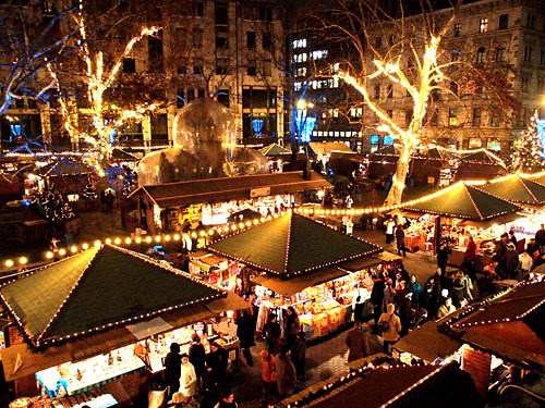 יותר מ-300 דוכנים. שוק חג מולד בברצלונה  (צילום: travelbay)