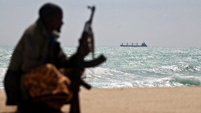 Armed Somali pirates are a threat to trade and commercial ships around the Red Sea. (Photo: AFP) (Photo: AFP)