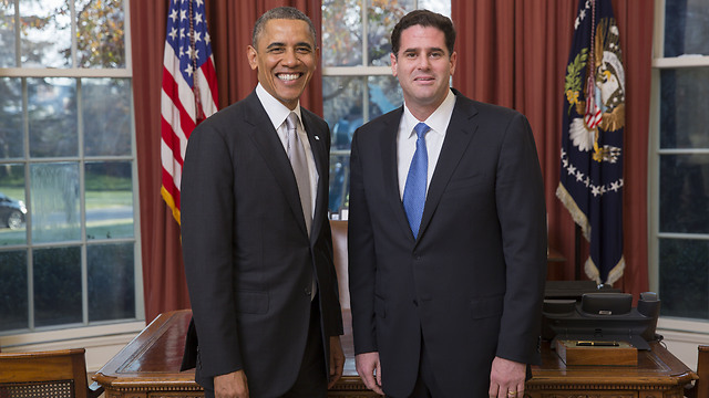 US President with Ron Dermer (Photo: White House)