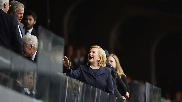 מזכירת המדינה האמריקנית לשעבר, הילרי קלינטון (צילום: AFP) (צילום: AFP)