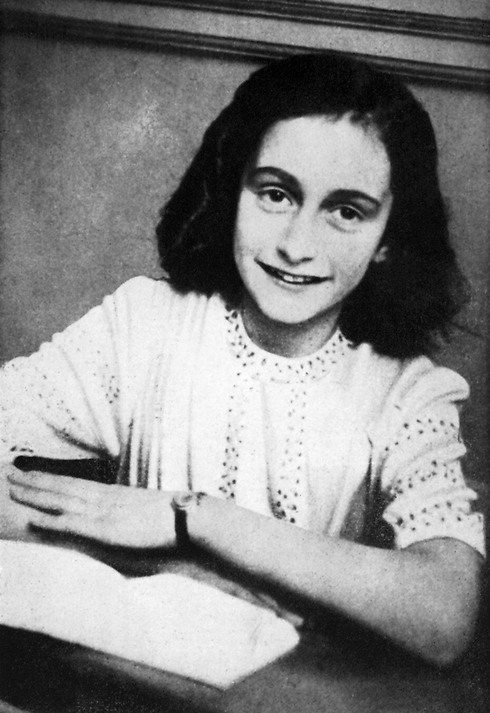 Anne Frank. 'This sampling will permanently stand as a reminder for the ideals she stood for'  (Photo: AFP)