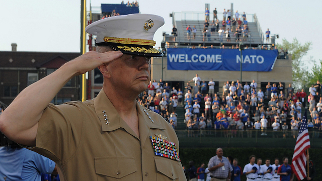 Has movie star marine hero looks (Photo: NATO) (Has movie star Marine hero looks (Photo: N.A.T.O))