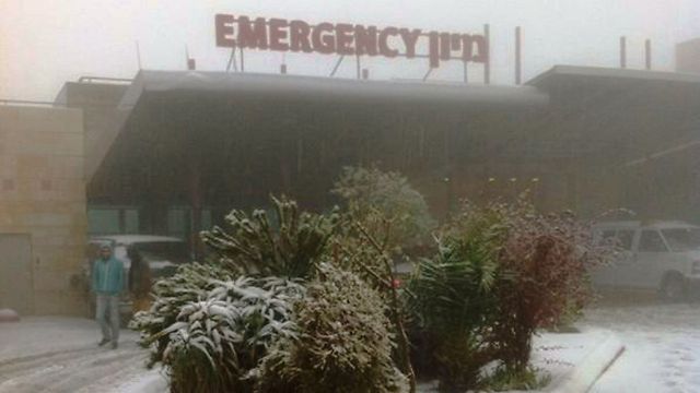 הכניסה לבית החולים בצפת, היום (צילום: באדיבות המרכז הרפואי זיו) (צילום: באדיבות המרכז הרפואי זיו)