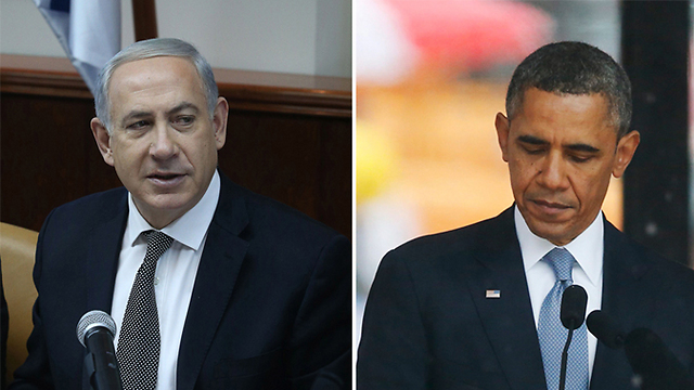Obama and Netanyahu. (Photo: Amit Shabi, Yedioth Ahronoth)