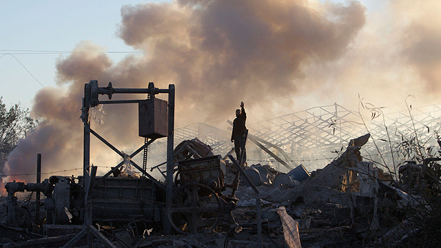 IAF attacks in Gaza (Photo: Reutrs)
