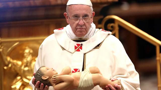 האפיפיור פרנסיסקוס. "נותרו לי שנתיים-שלוש לחיות" (צילום: גטי אמג'בנק) (צילום: גטי אמג'בנק)