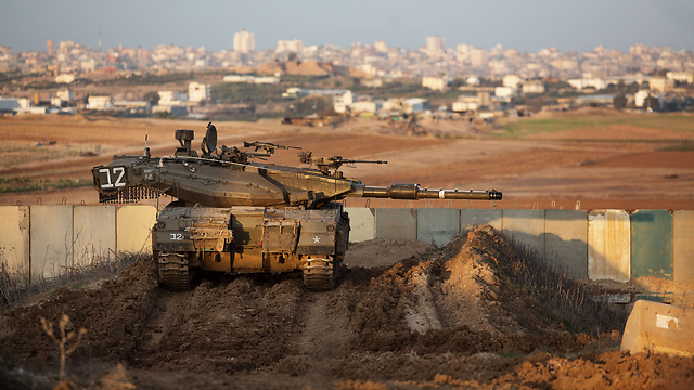 כוננות בגבול עזה (צילום: AFP) (צילום: AFP)