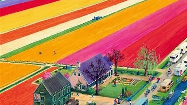 הולנד על מחוזויתה הכפריים והצבעוניים ()