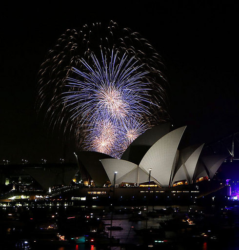החגיגות באוסטרליה (צילום:EPA) (צילום:EPA)