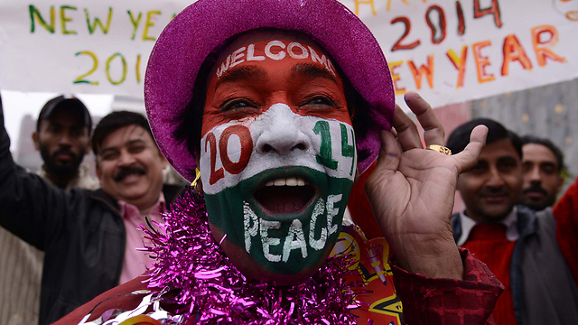 הודו. השנה גם החגיגות הרשמיות חזרו (צילום: AFP) (צילום: AFP)