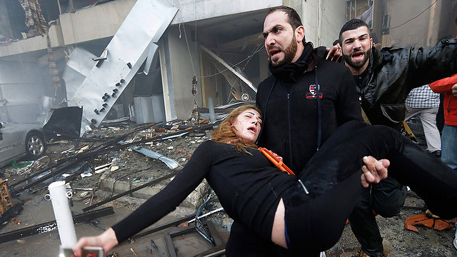 Five killed in Beirut blast (Photo: AP)