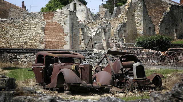 Remnants of the massacre in France (Photo: AP)