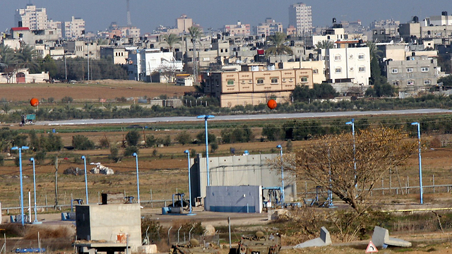 Gaza border with Israel (Photo: Roee Idan)